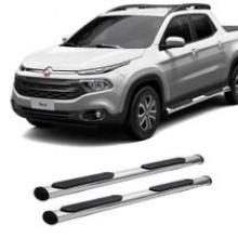 Estribo Lateral Fiat Toro Oval Cromado